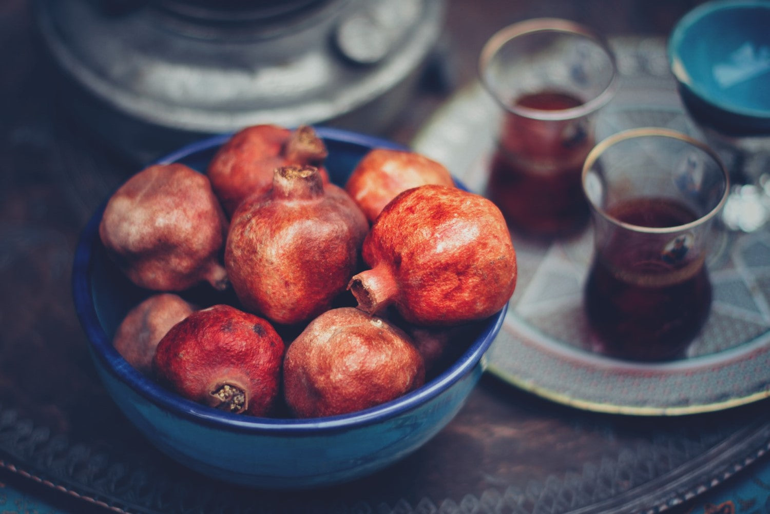 POMEGRANATE GINGER GREEN TEA