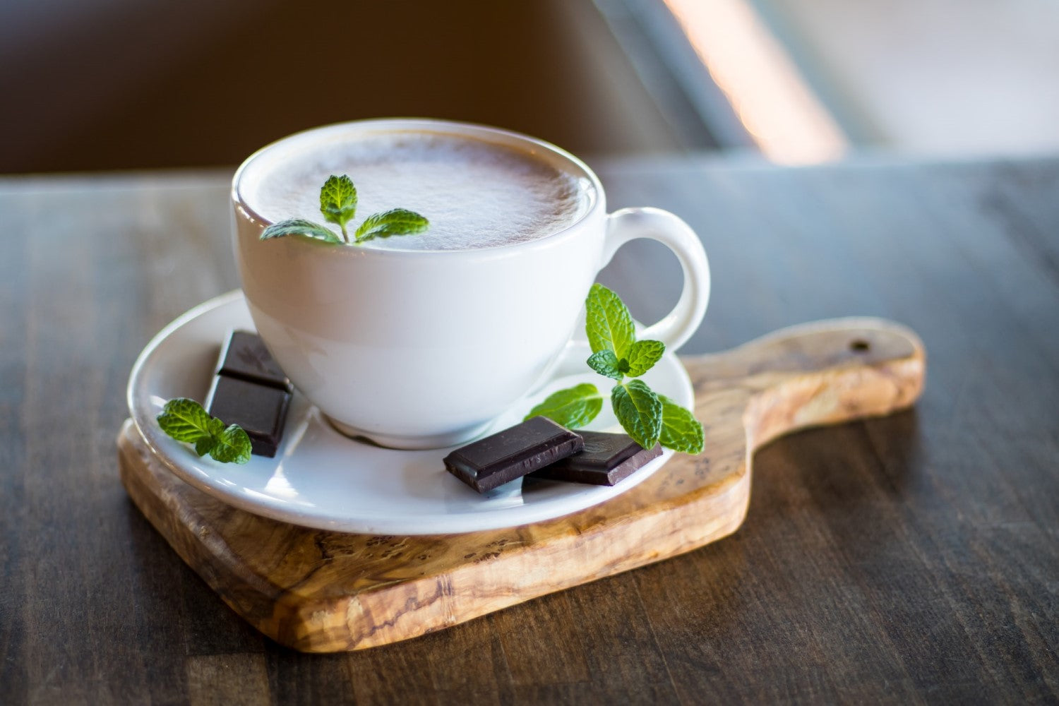 Easy Mint Tea Latte Recipe