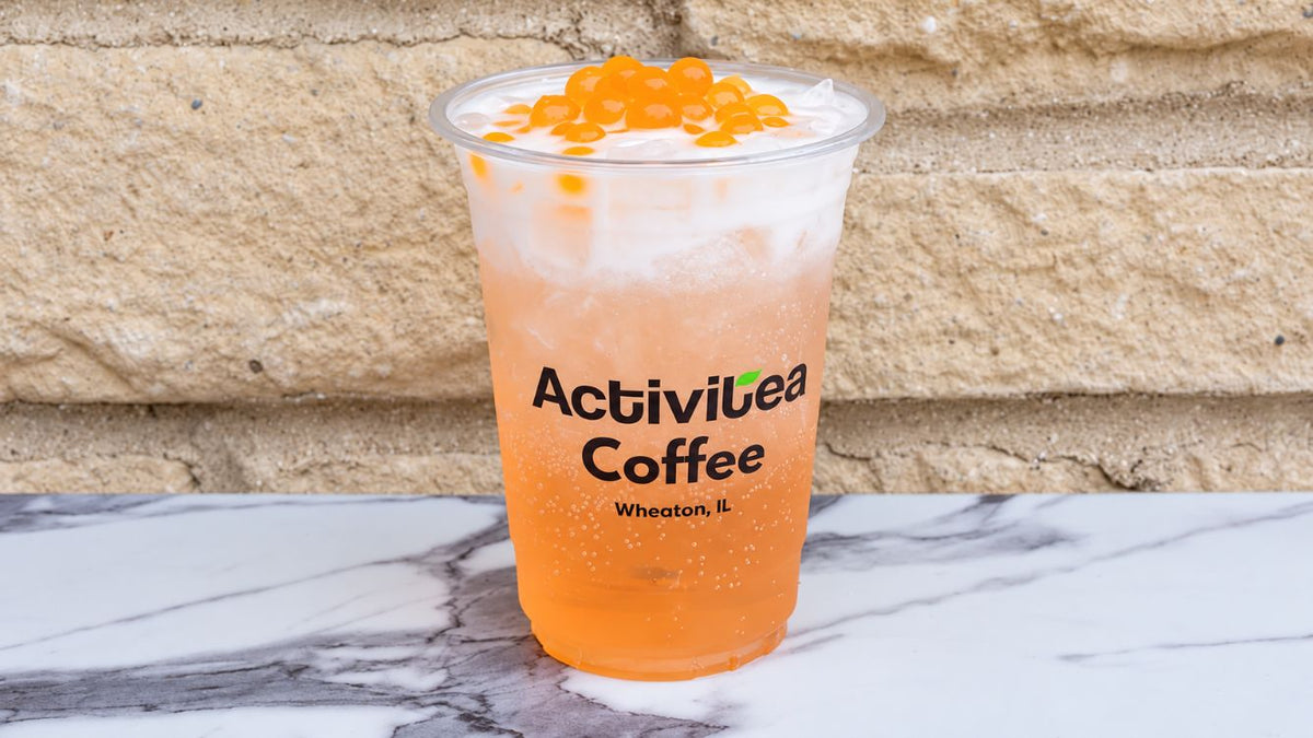 Peach Coconut Fizz