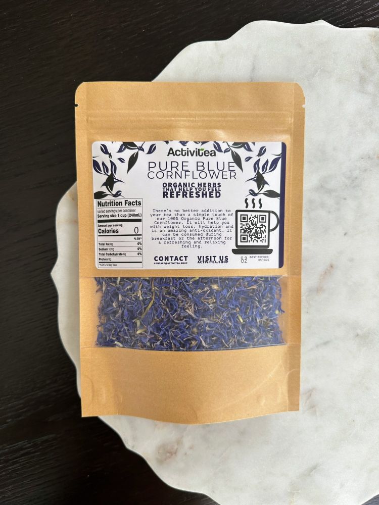 Pure Blue Cornflower Petals